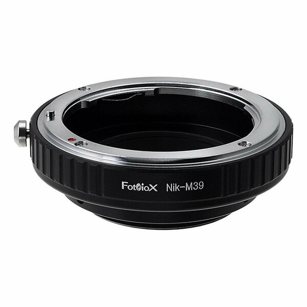 Fotodiox Lens Mount Adapter - Nikon Nikkor F Mount D-SLR Lens To M39 Screw Mount System Camera Body NikF-M39